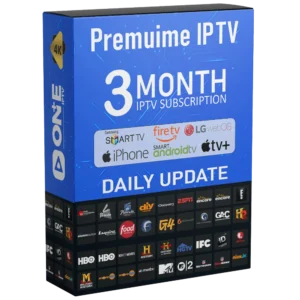 Abonnement IPTV 3 Mois