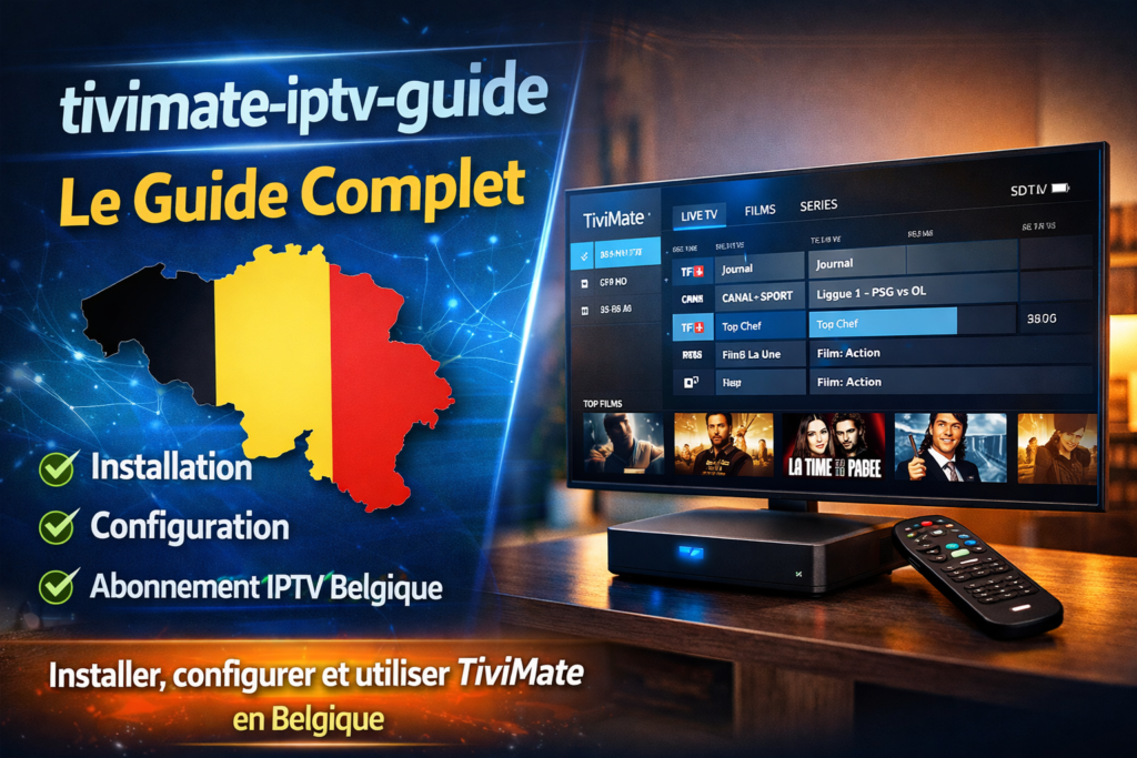 tivimate-iptv-guide : Le guide complet pour utiliser TiviMate IPTV en Belgique (2026)